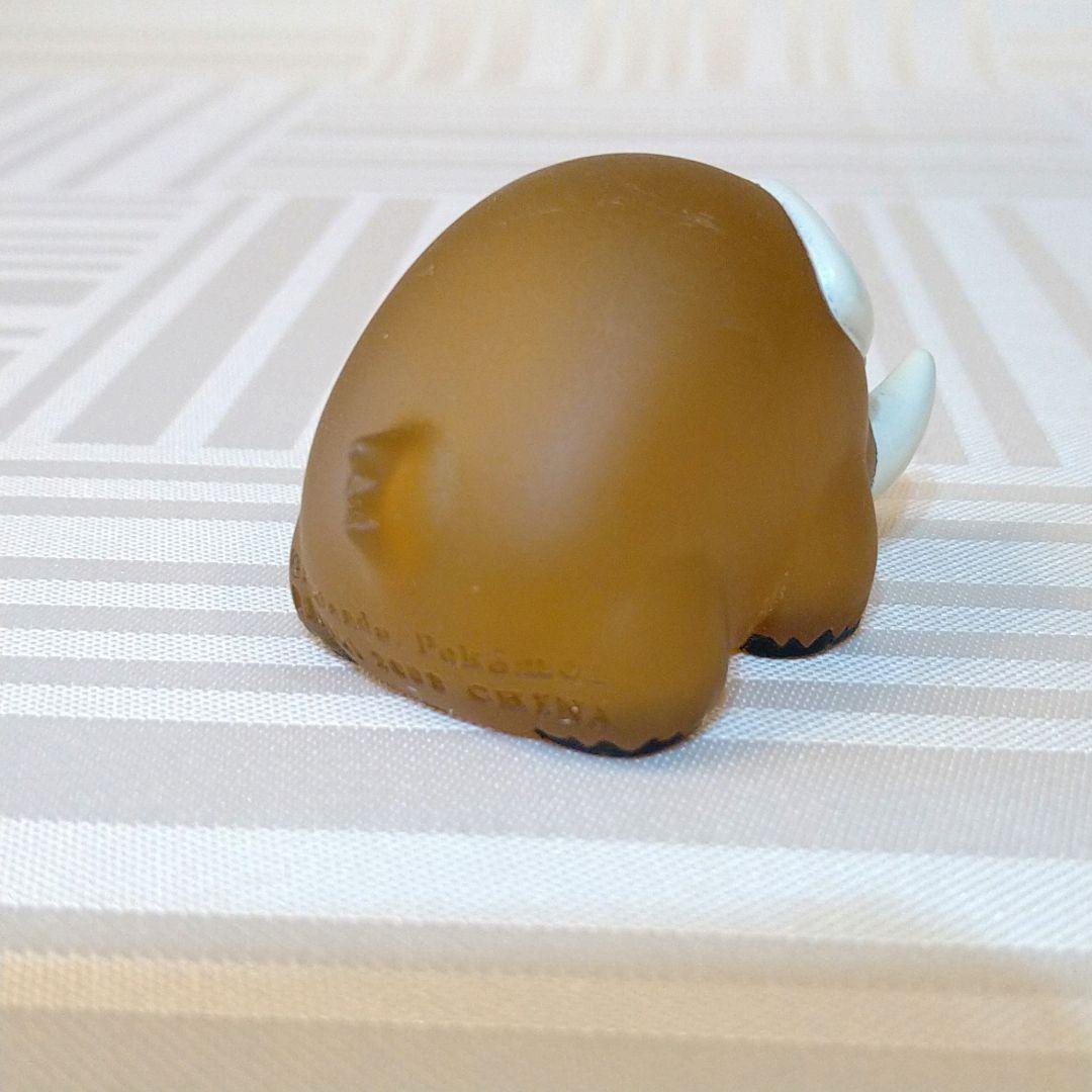 ポケモン　指人形　マンムー　クリアタイプ　ポケモンキッズ　ソフビ　フィギュア