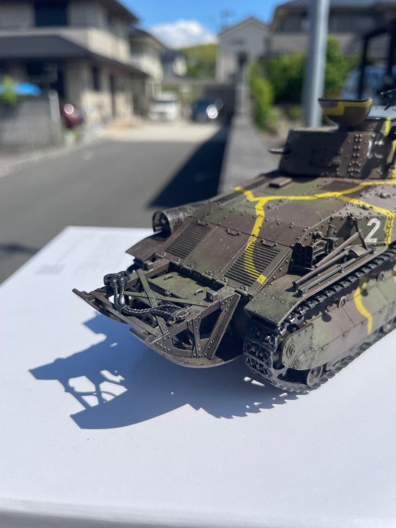 【完成塗装品】ファインモールド 1/35 八九式中戦車甲