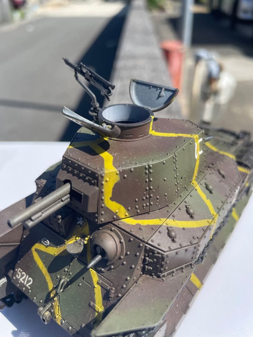 【完成塗装品】ファインモールド 1/35 八九式中戦車甲