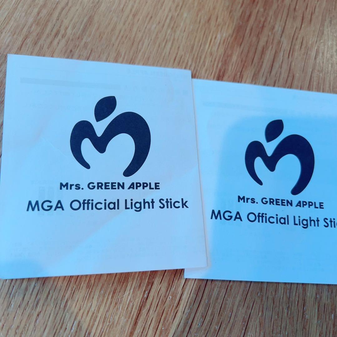 ミセスグリーンアップル　ペンライト２本セット