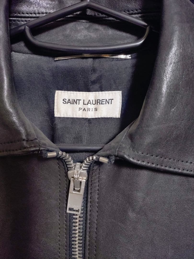 サンローラン saint laurent カフェレーサー レザー ライダース
