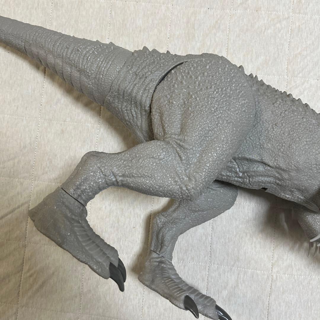 恐竜フィギュア スーパービッグ インドミナスレックス　モササウルスセット　マテル