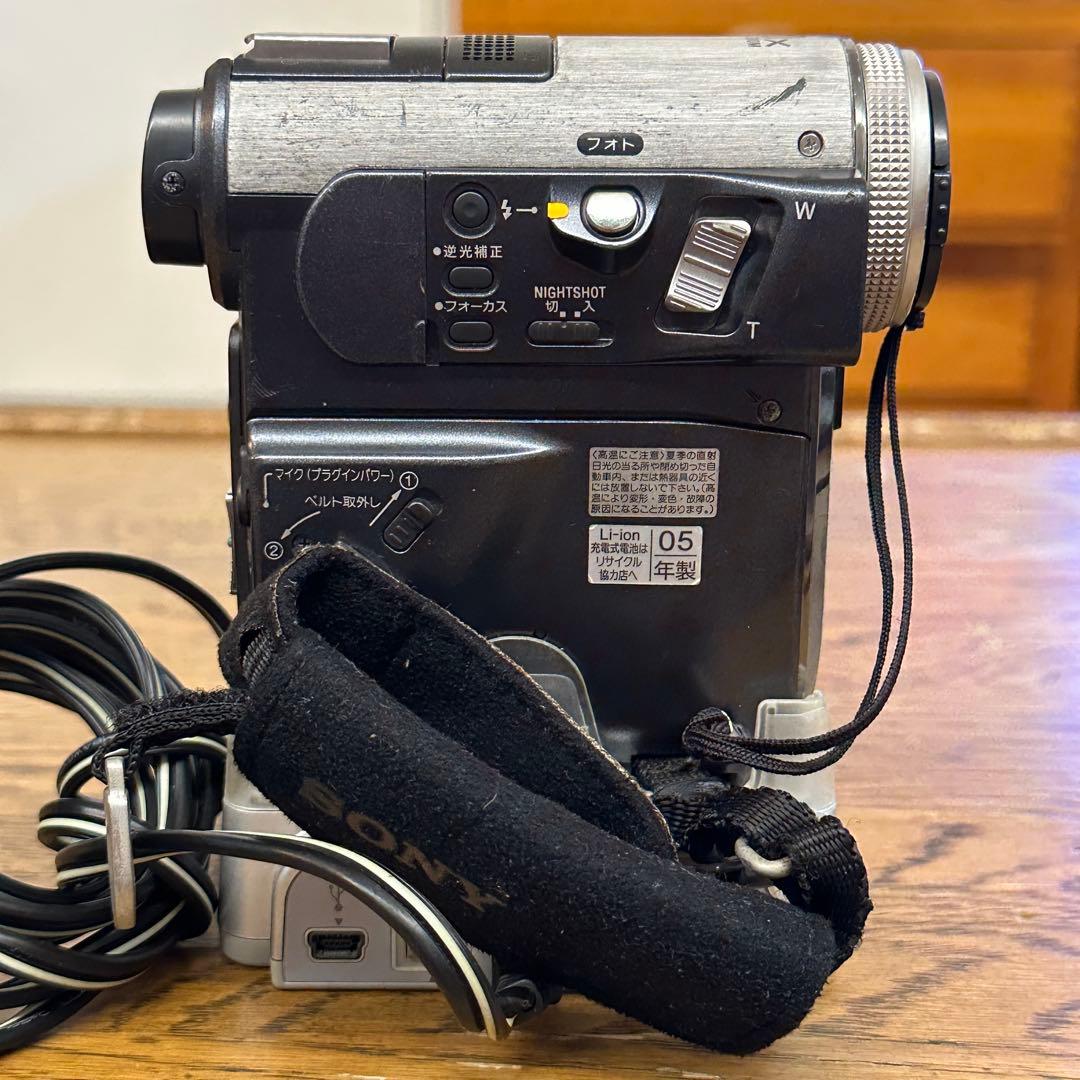 動作品 Sony DCR-PC350 miniDV ビデオカメラ ダビングなどに