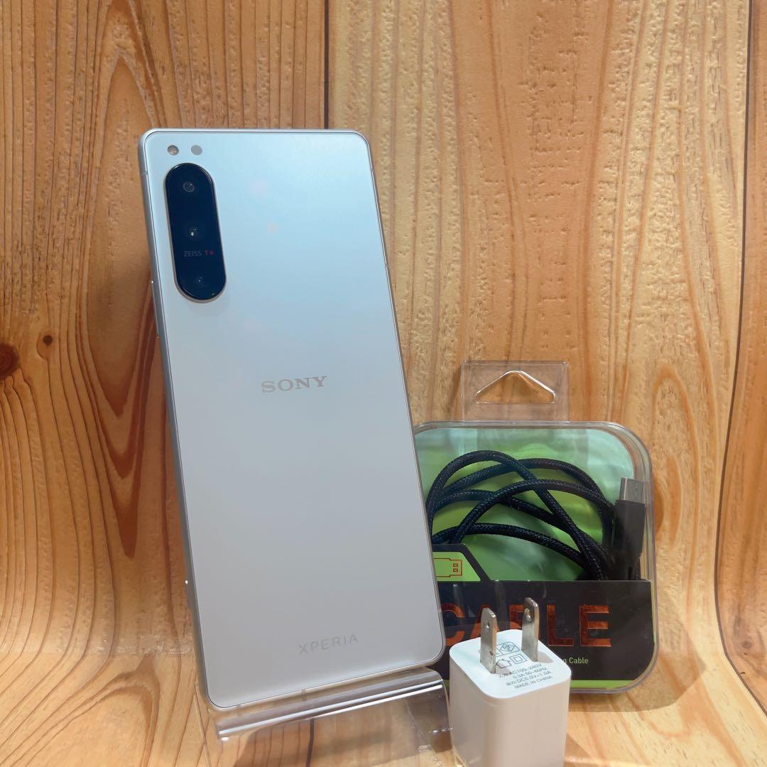 美品 SIMフリー 本体 Xperia 5 Ⅳ 128 GB 274 ホワイト