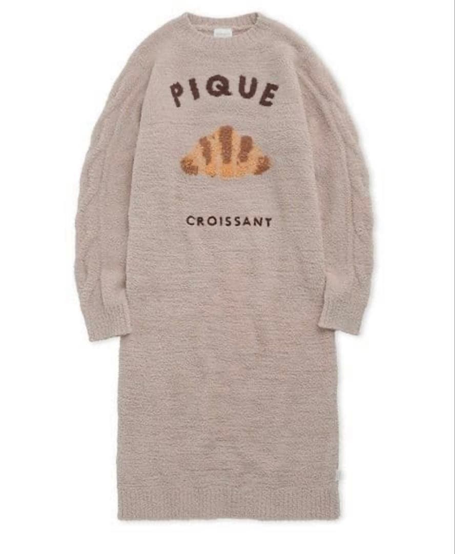 ジェラートピケ　クロワッサン　ワンピース