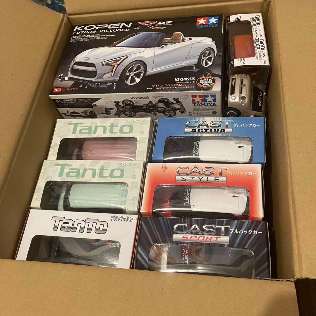 ゆ*う様 【まとめ売りオークション！】ダイハツ　プルバックカー 29台　ミニ四駆