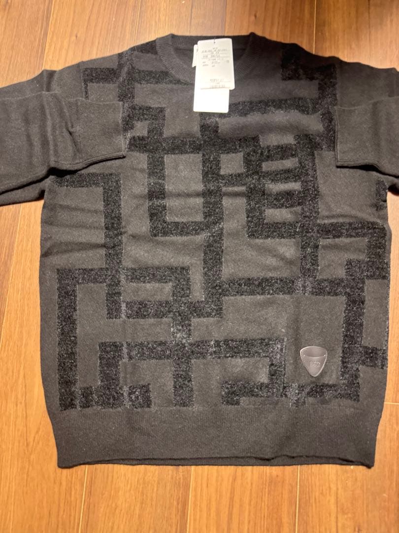 布袋寅泰タケオキクチ40周年記念セーター 04/LL ブラック