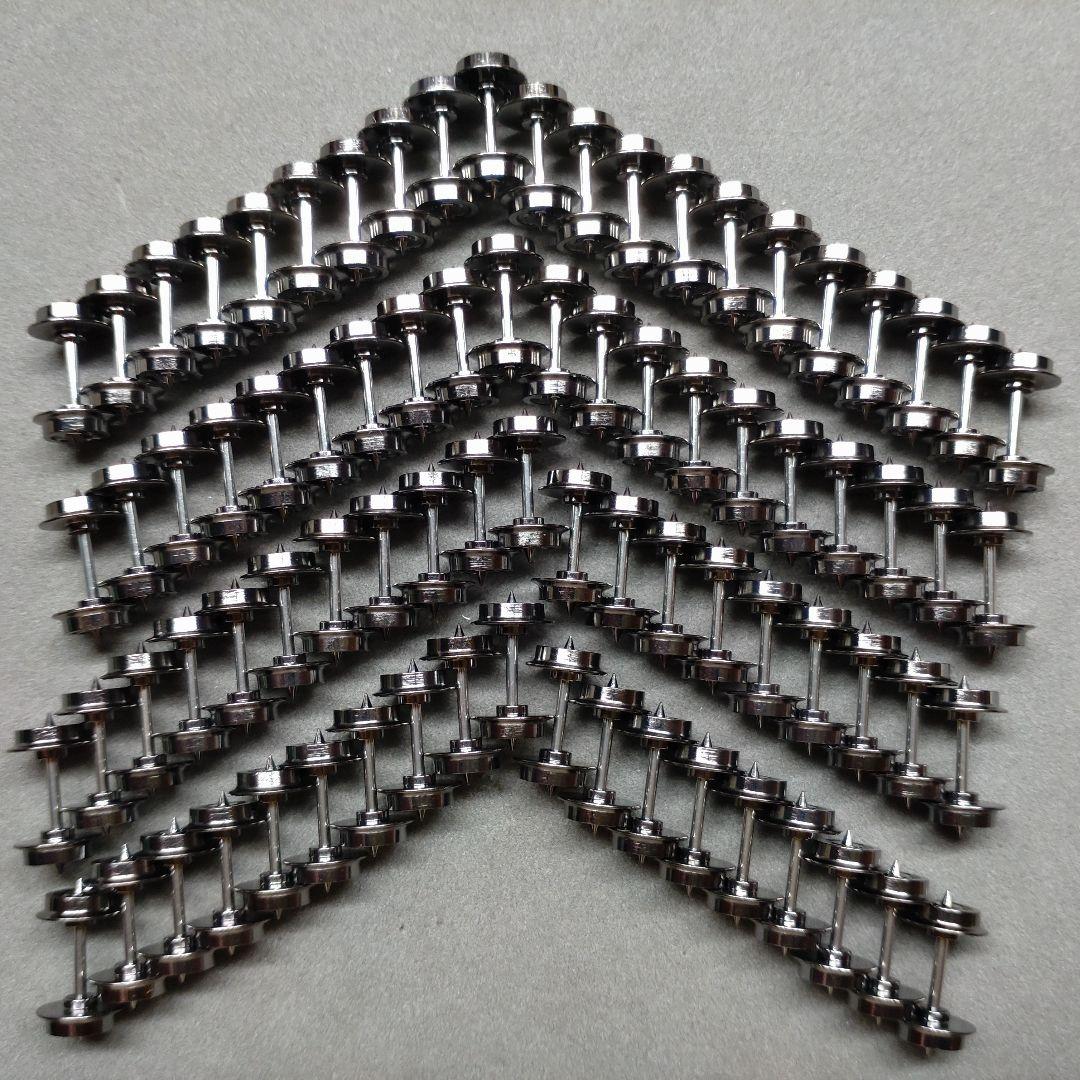 TOMIX　黒メッキ車輪 20両セット