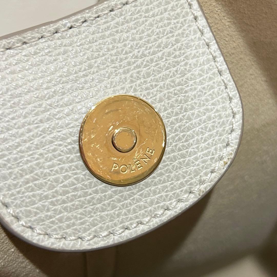 POLENE cyme mini チョーク テクスチャード