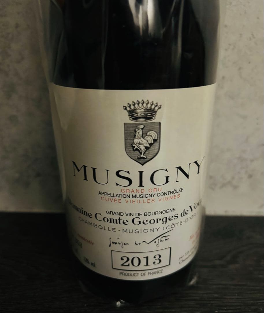 ミュジニーグラン・クリュキュヴェ・ヴィエイ ユ・ヴィーニュ 2013 ドメーヌ