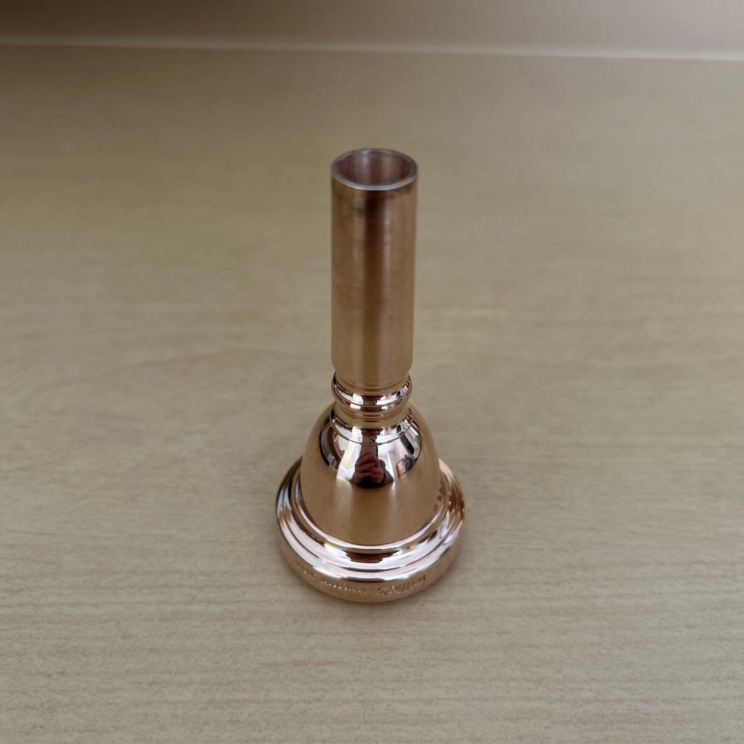 美品！willie's ピンクゴールドメッキ　トロンボーンマウスピース