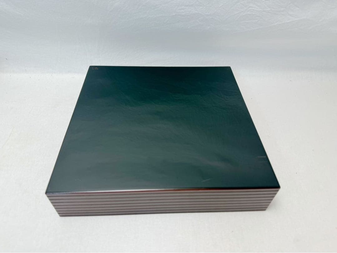 懐石道具 浅己造 輪島塗 木製溜塗 幕の内 縁高重箱 五客揃 底印 内黒 共箱