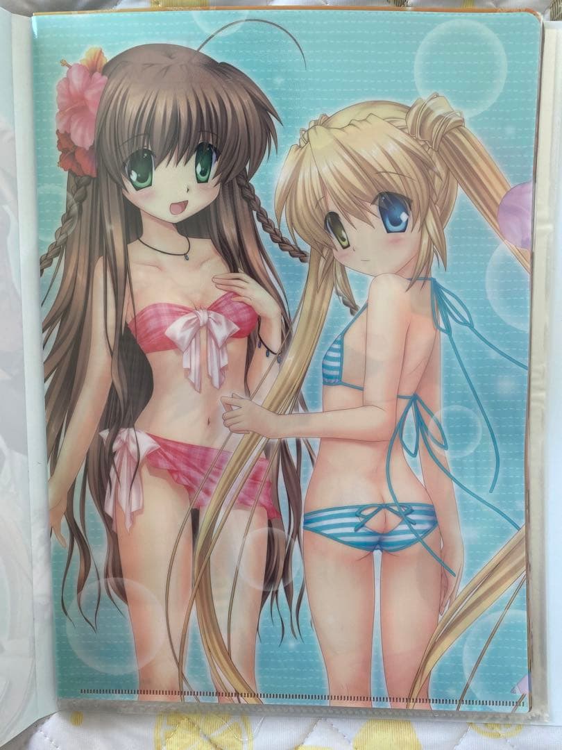 Rewrite クリアファイル　key ビジュアルアーツ　麻枝准　グッズ