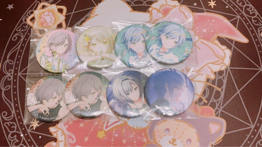 プロセカ 日野森志歩 グリ缶 エピカ birthday缶バッジ