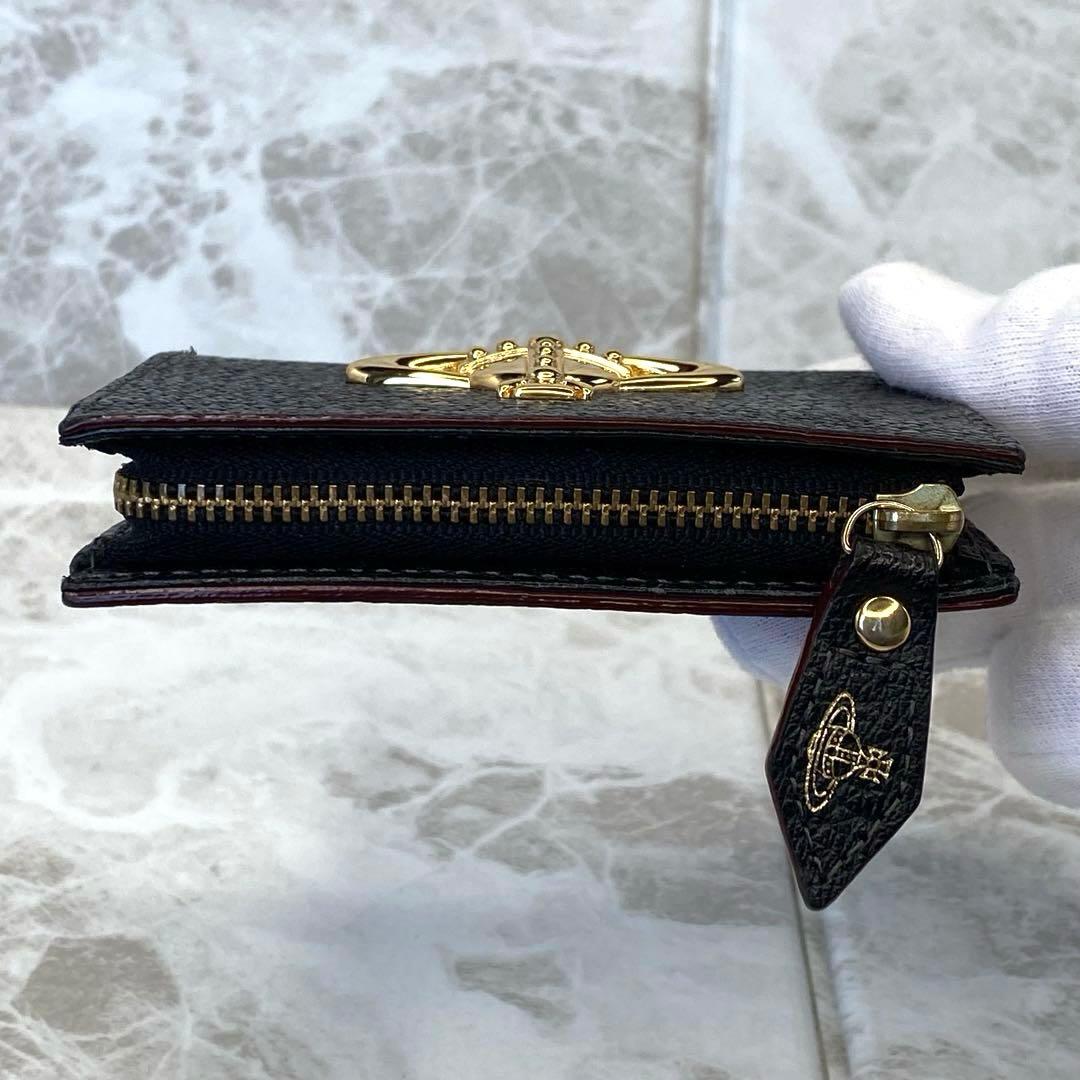 ヴィヴィアンウエストウッド ミニ財布 L字ファスナー