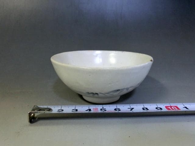 酒器■古伊万里 ぐい呑み 猪口 唐草紋 松竹 初期伊万里 江戸期 時代物 骨董■