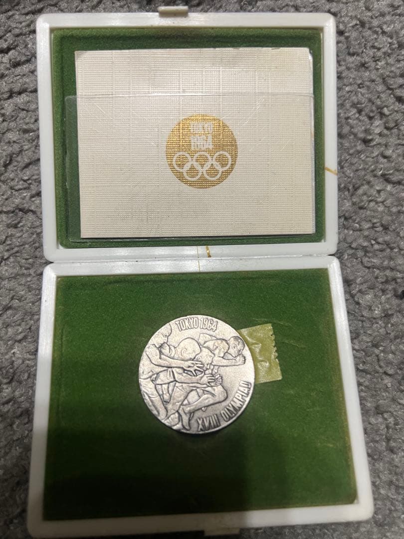 東京オリンピック 1964 銀メダル ケース付き