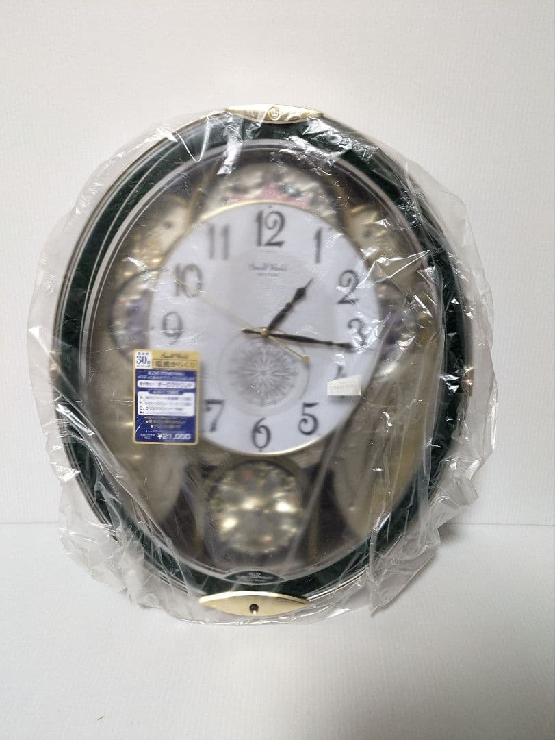 新品 スモールワールドノエル 4mn509bz05 リズム時計工業 壁掛け時計