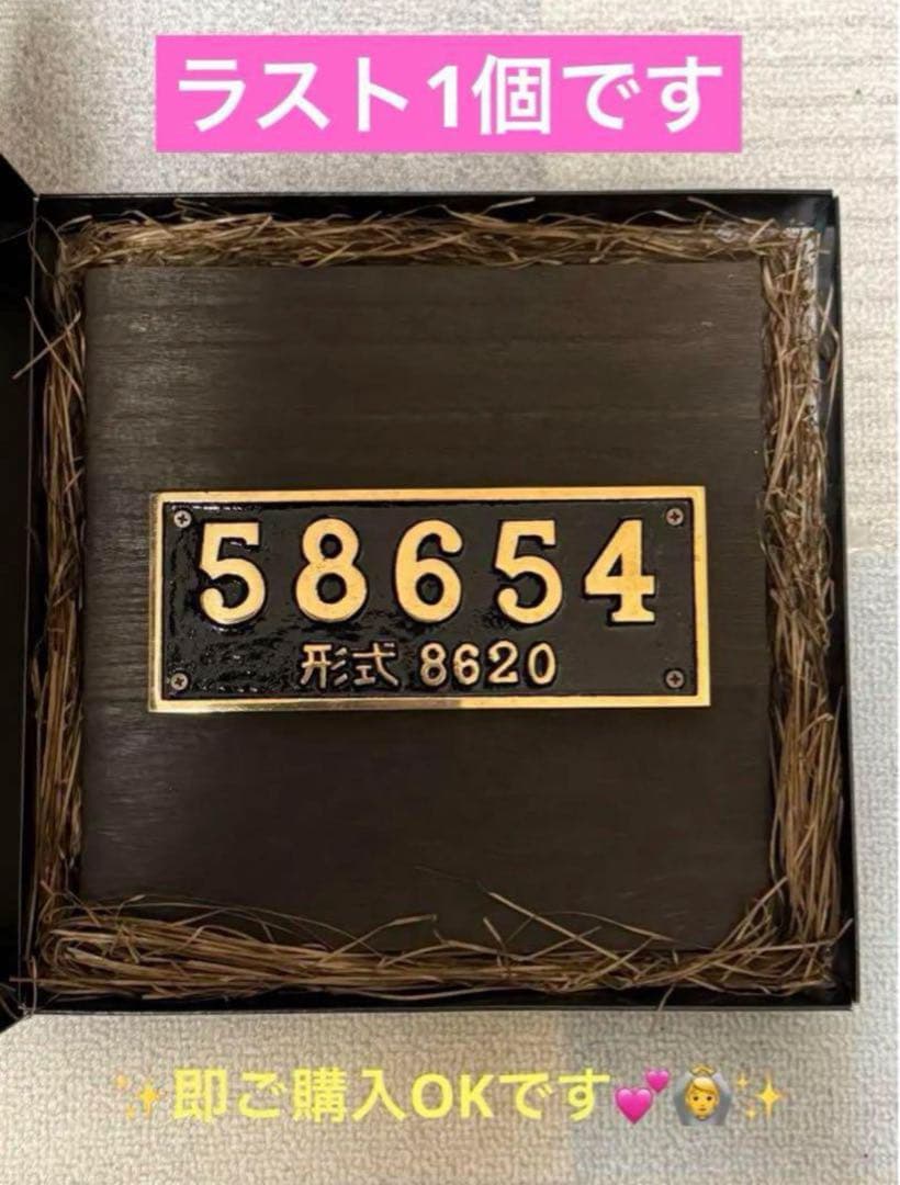 ラスト1個⭐️超激レア‼︎ 【SL人吉　車内限定販売品】ナンバープレート⭐️送料込み✨