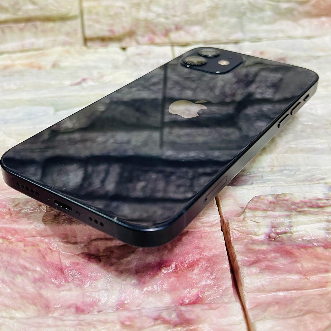 SIMフリー iPhone12 128GB ブラック 新品バッテリ－