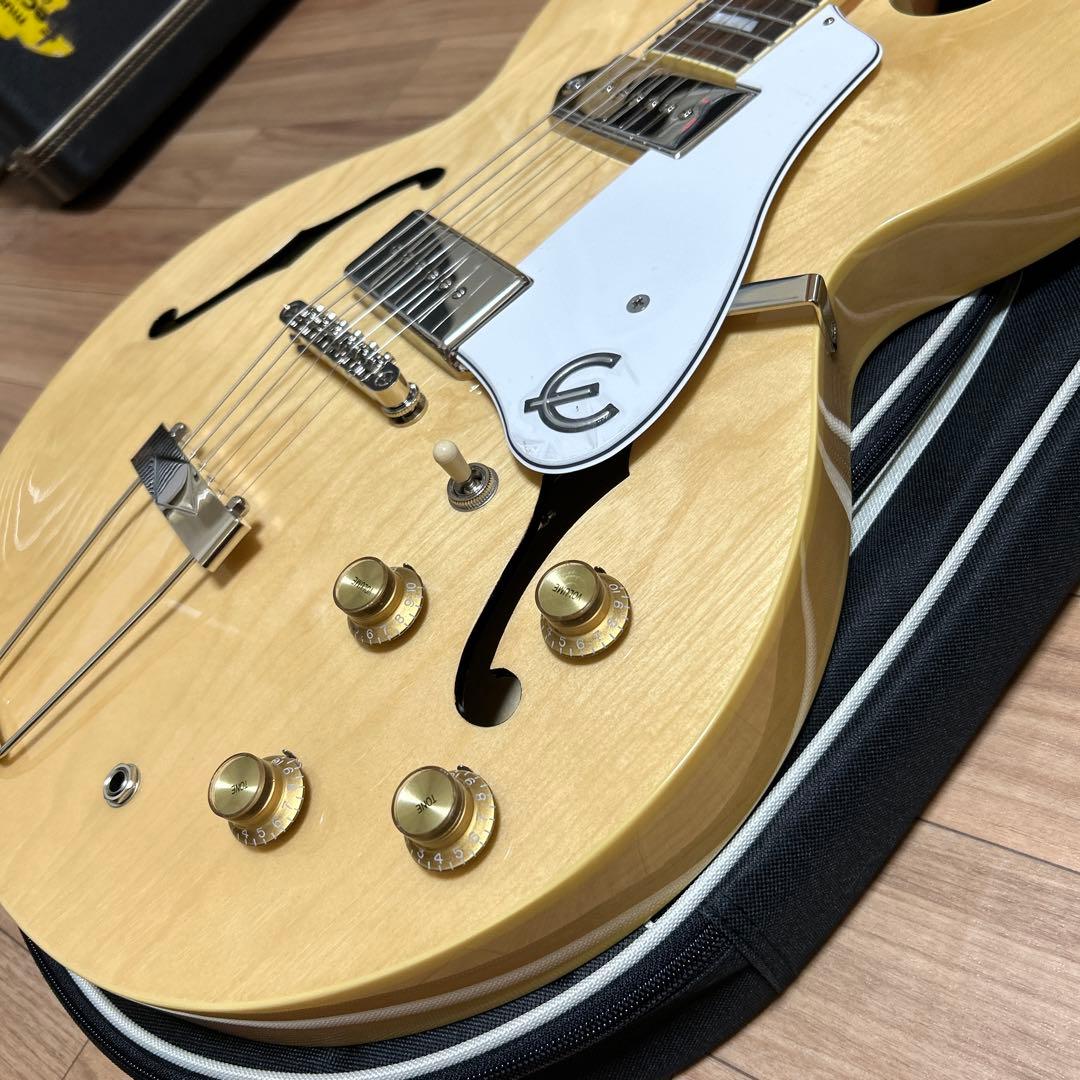 美品 Epiphone Casino Natural カジノ ナチュラル