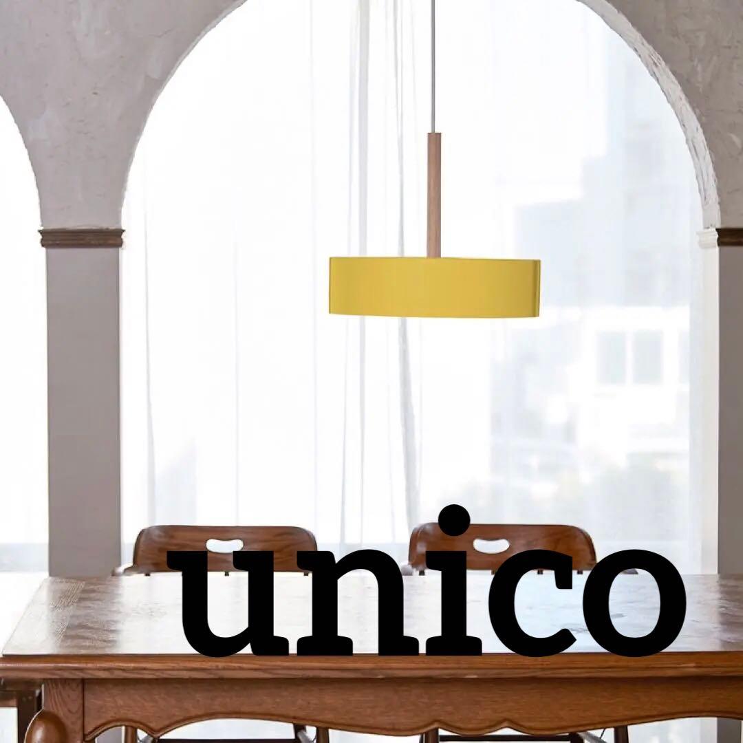 【unico】美品 Olika LAMP 3BULB PENDANT 電球付き