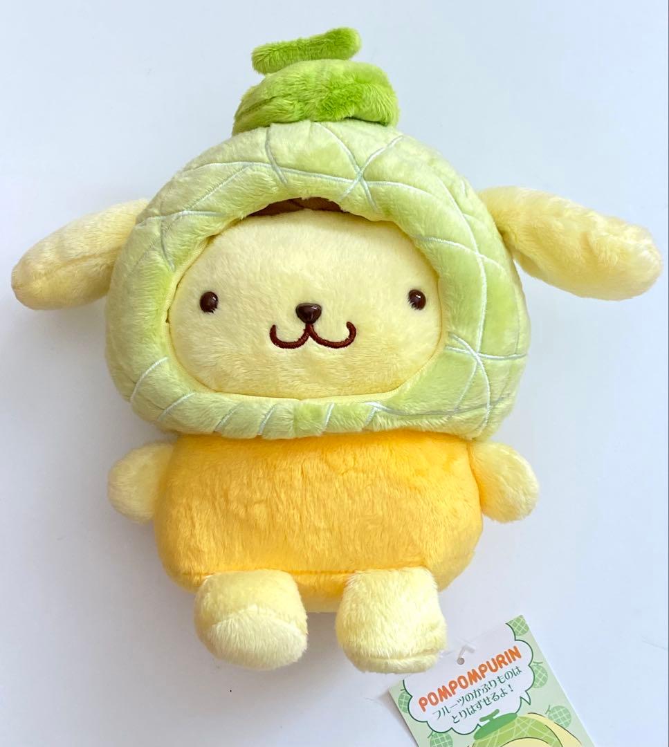 ポムポムプリン☆メロンぬいぐるみ