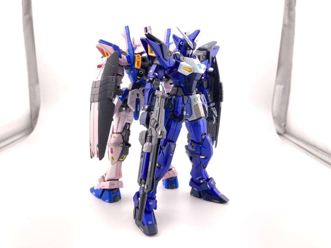 ＨＧ 1/144 ガンダムジェミナス01＆02塗装済完成品セット