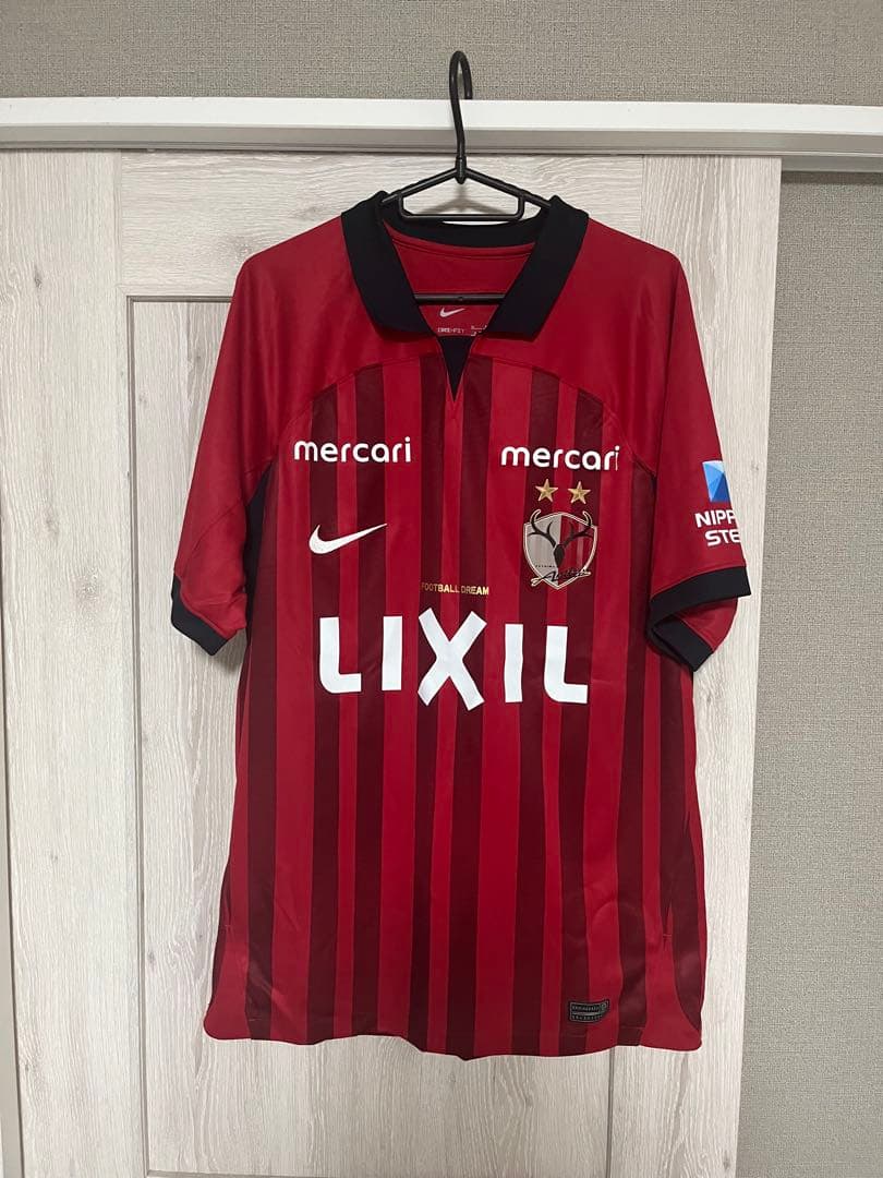 鹿島アントラーズ　タオル付き 2023 ユニフォーム　正規品　サイズXL