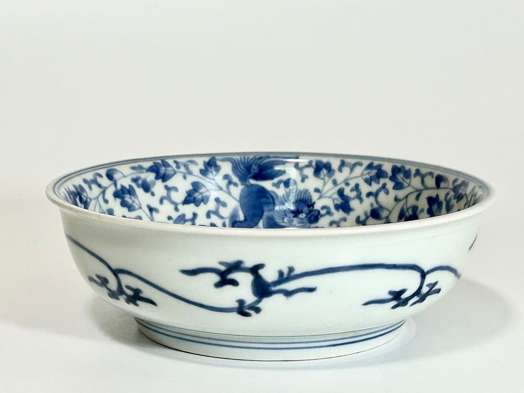 藍柿右衛門 藍柿 元禄期渦福 盛期伊万里 古伊万里 有田焼