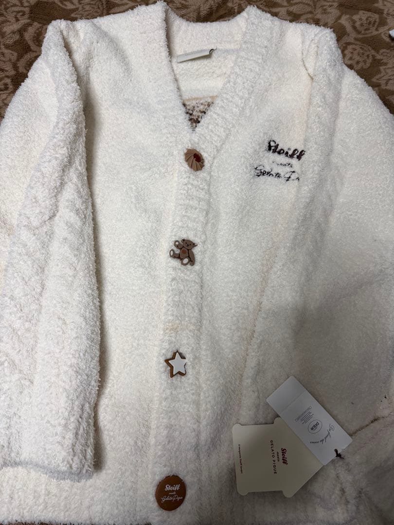gelato pique Steiff テディベアカーディガンS Mサイズ