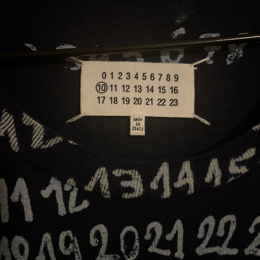 MAISON MARGIELA ネイビー Tシャツ サイズ10 48 メンズ