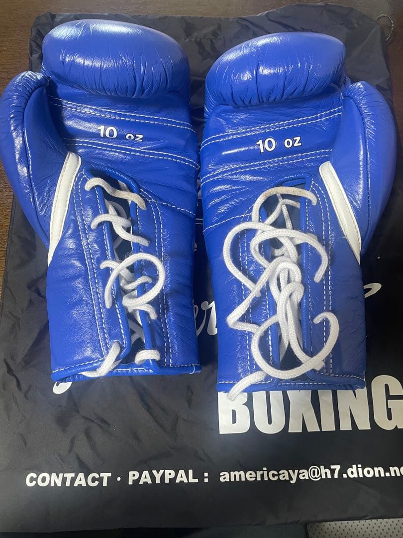 Winning ボクシンググローブ 10 oz 青