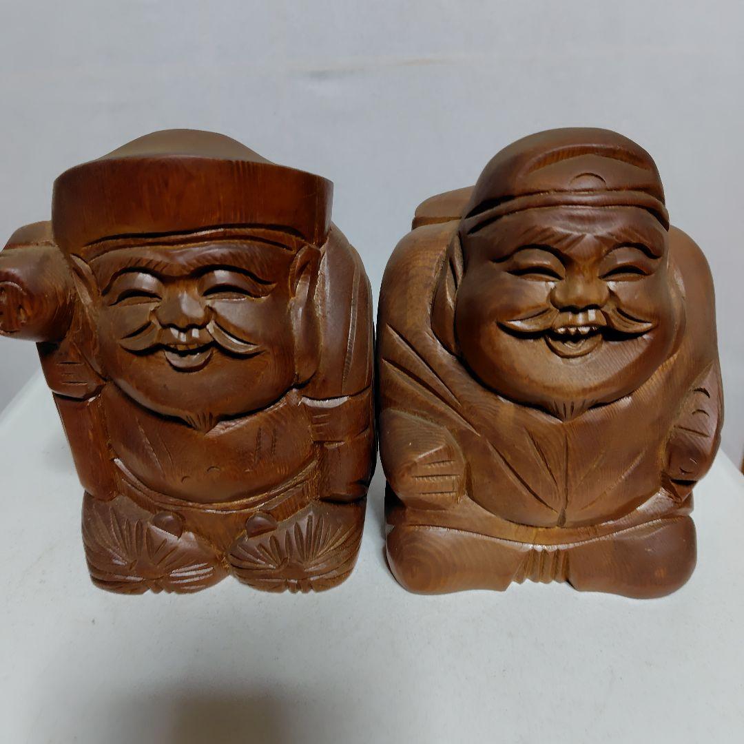 本物木製大黒様です。