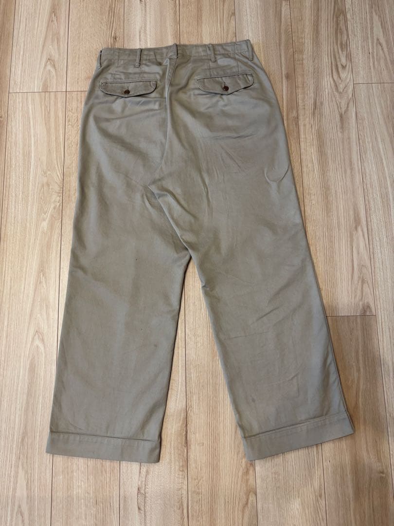 【着画あり】フィグベル　Officer Trousers Wide