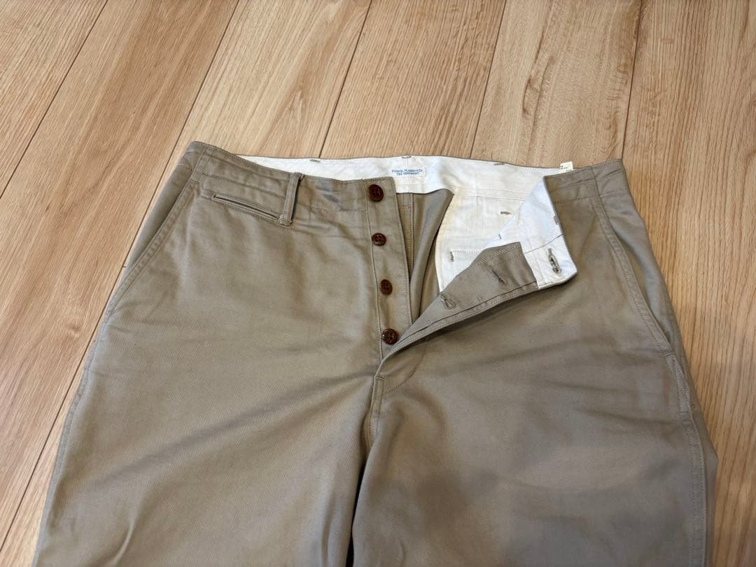 【着画あり】フィグベル　Officer Trousers Wide