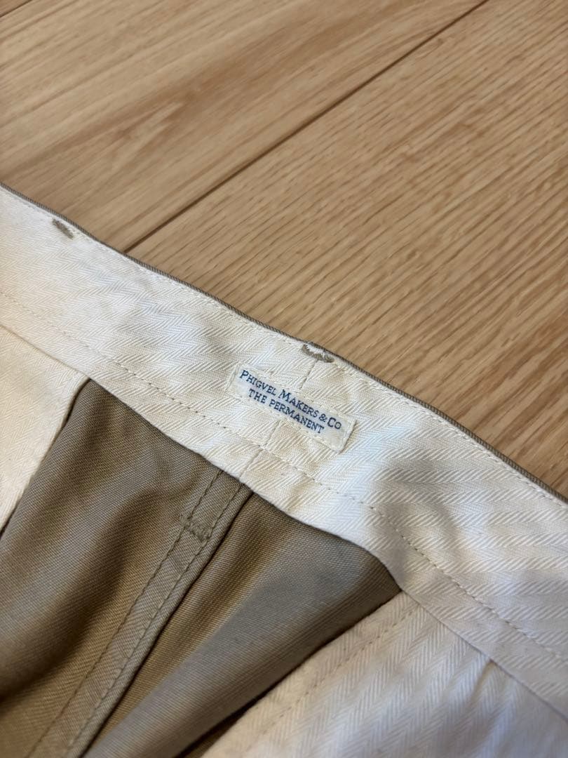 【着画あり】フィグベル　Officer Trousers Wide