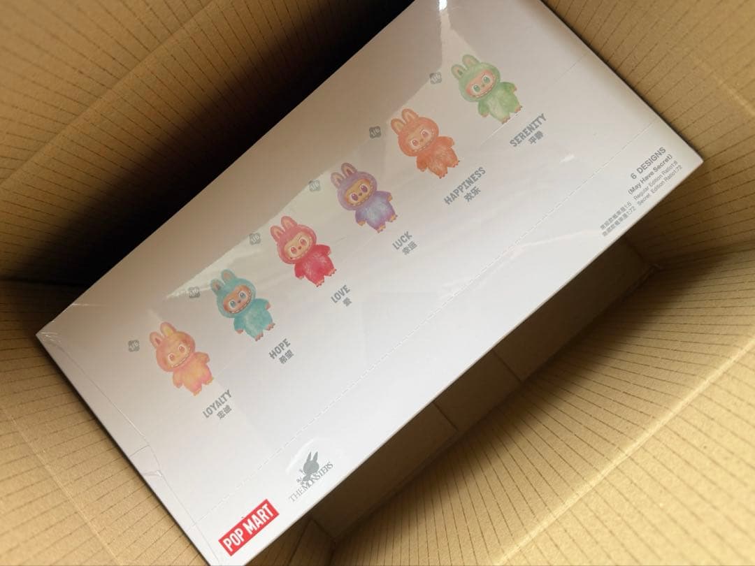 未開封POPMART LABUBU THE MONSTERS ぬいぐるみ3.0