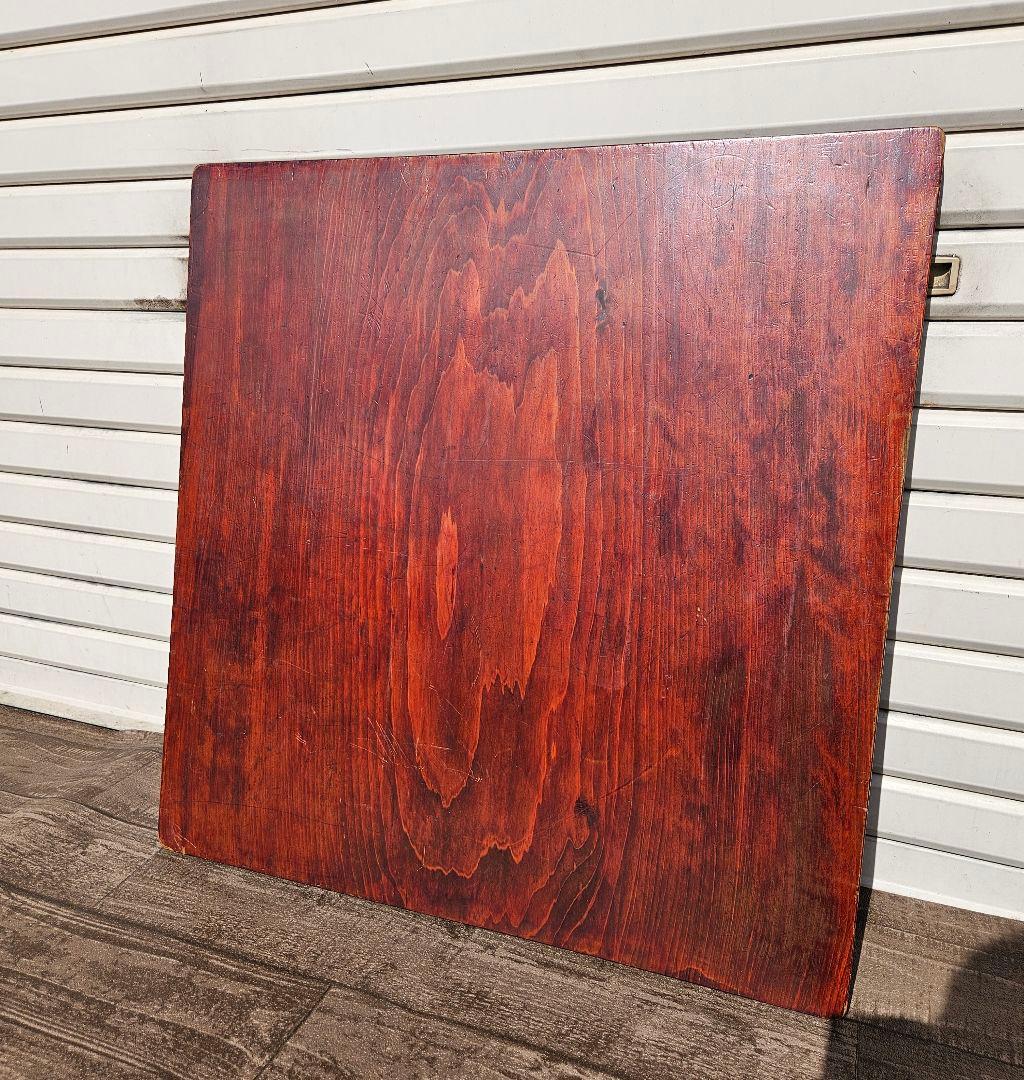 ジャパンヴィンテージ 一枚板 こたつ板天 厚さ約3cm 炬燵板 欅 無垢材 木製