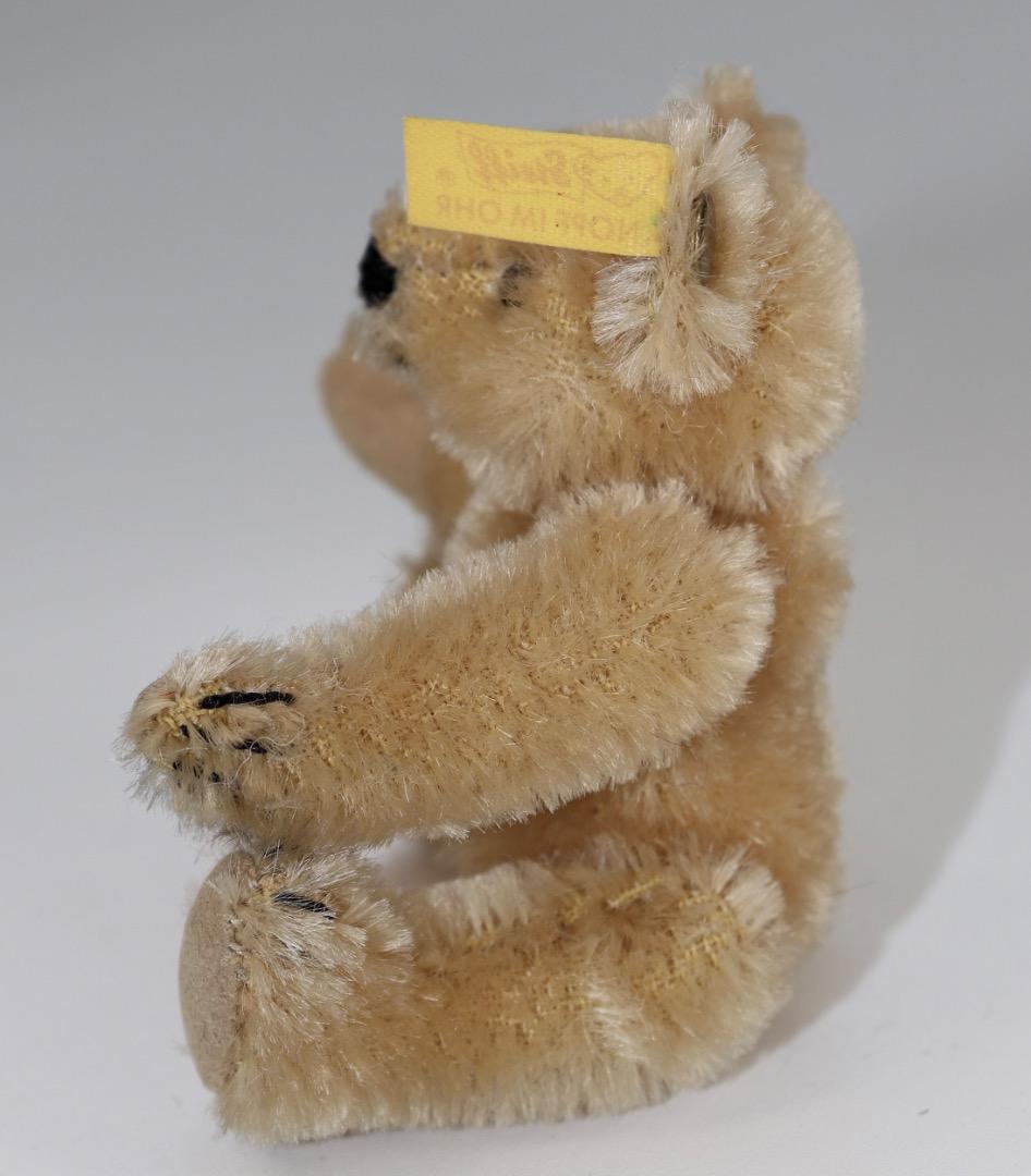 Steiff テディベア 1909年レプリカ・ブラス テディ黄色タグ9cm C