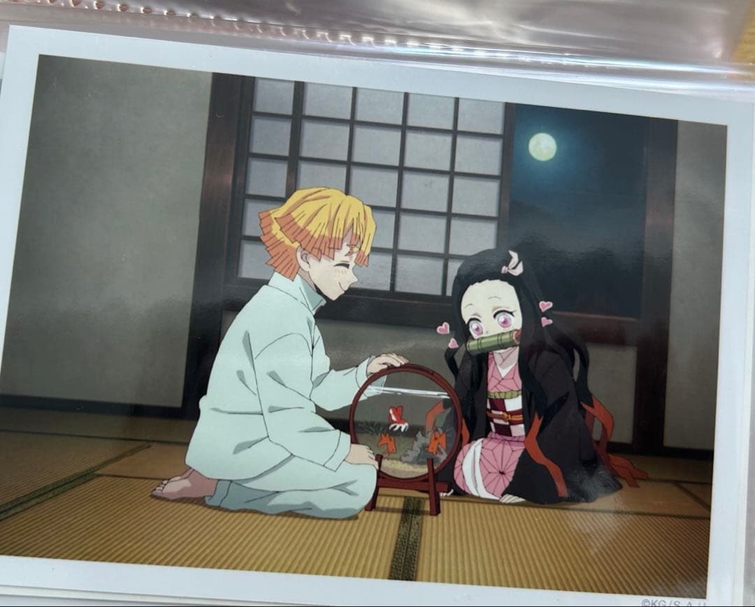 鬼滅の刃 場面写ブロマイドくじ 我妻善逸 柱合会議 蝶屋敷 竈門禰豆子