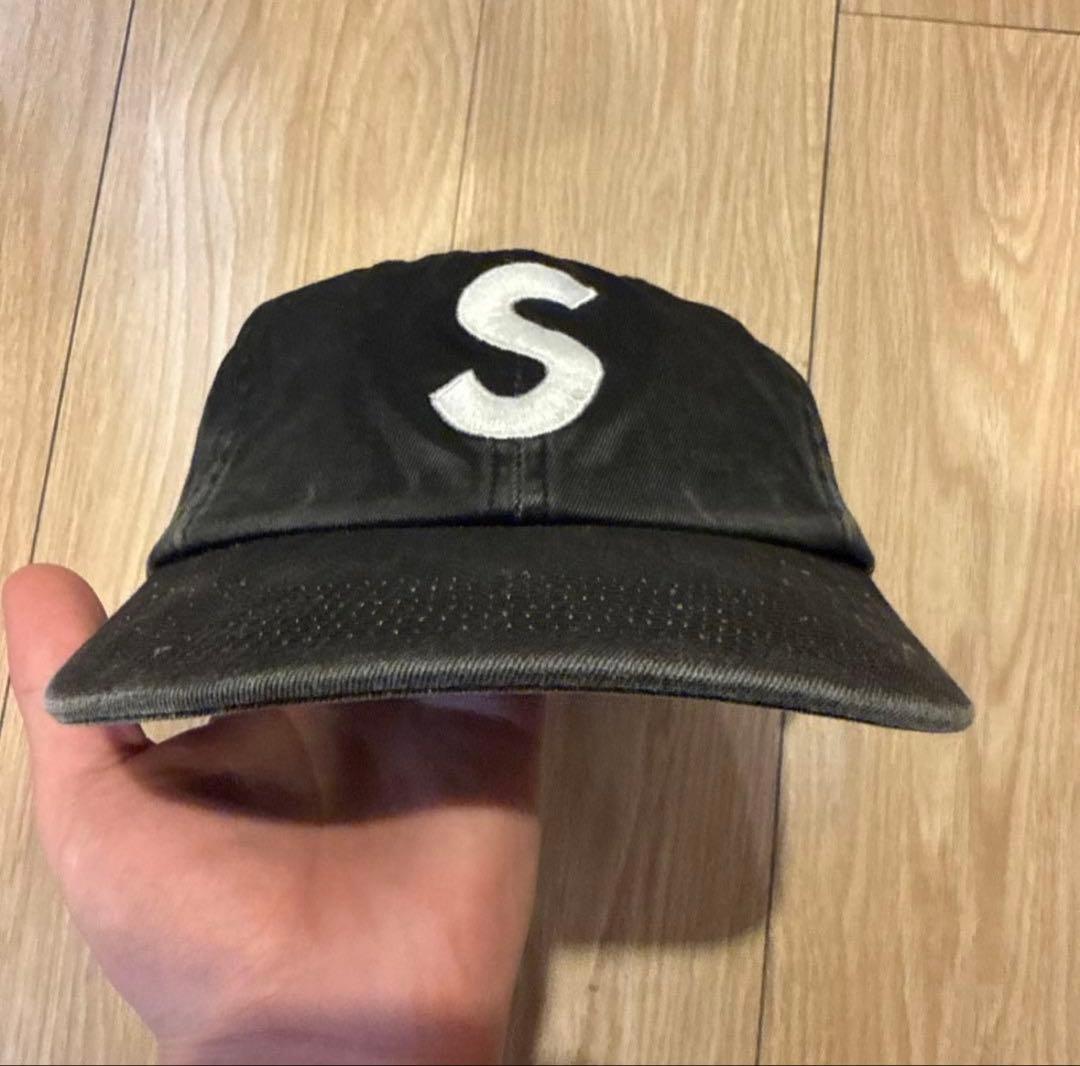 SUPREME キャップ Sロゴ
