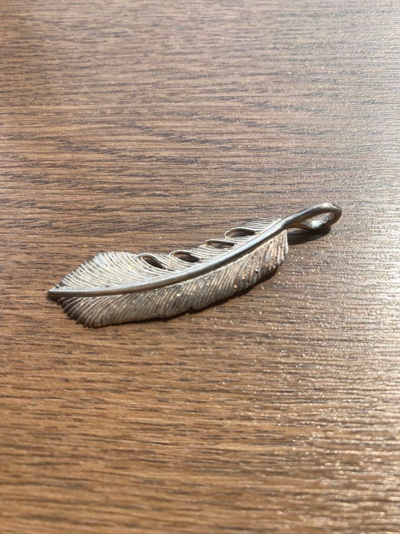 インディアンジュエリー　SAAD フェザー　ペンダントヘッド