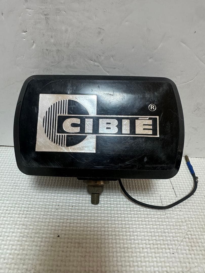 希少黒カバー付き当時物CIBIEフォグランプIODE35黒ボディシビエフォグ