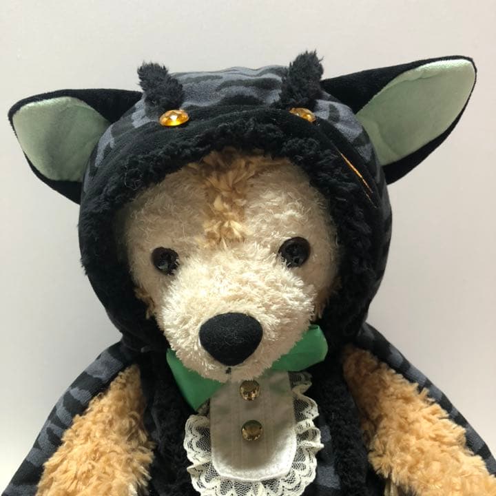 ダッフィー   ハロウィン 黒猫 コスチューム 付き