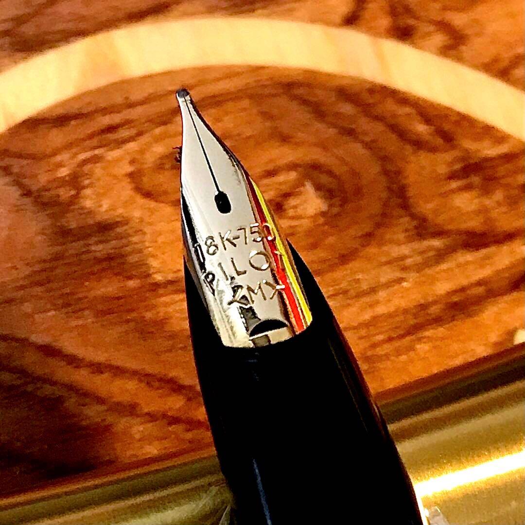 ☆超お勧め☆美しいパイロットエリート万年筆（M)18K