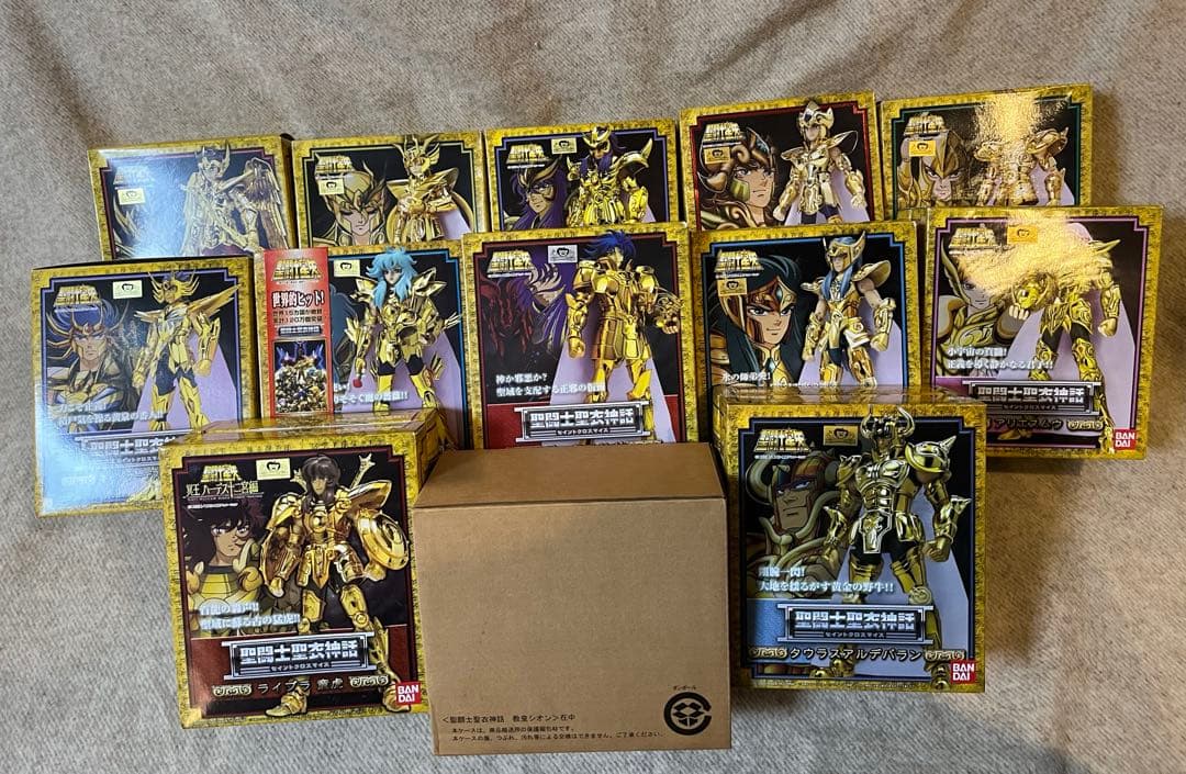 聖闘士聖衣神話　ゴールド聖闘士12体＋教皇アーレスセット
