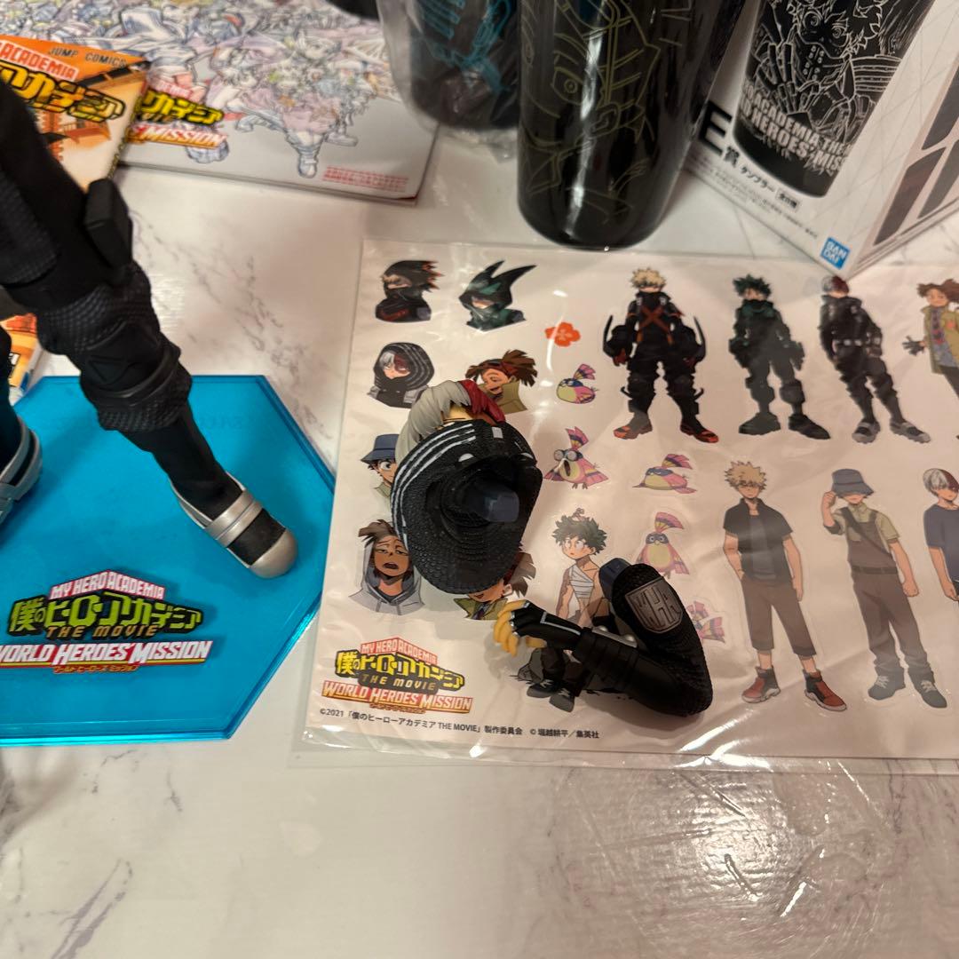 ヒロアカ　WORLD heroes mission グッズまとめ売り