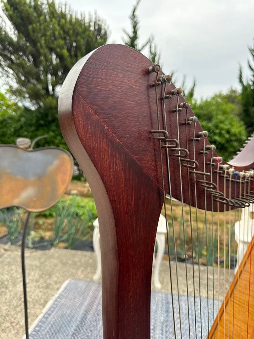 ハープ ハンドペイント装飾付 インテリアにもおすすめ