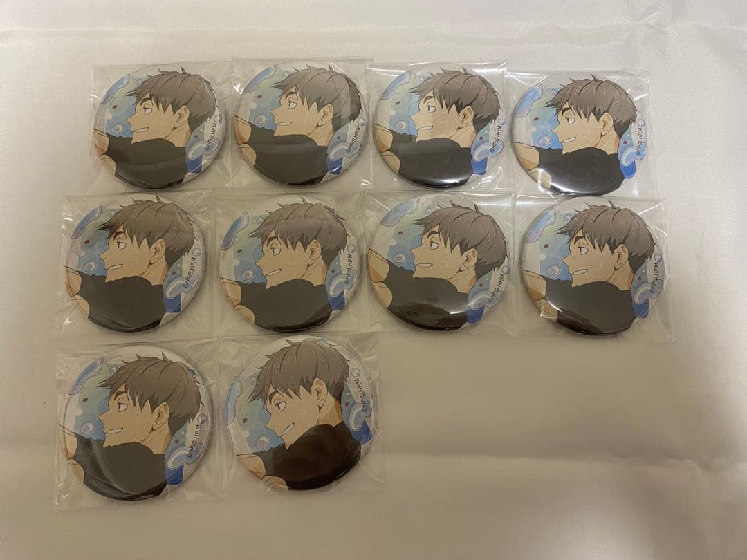 ハイキュー 宮治 缶バッジ 水遊び